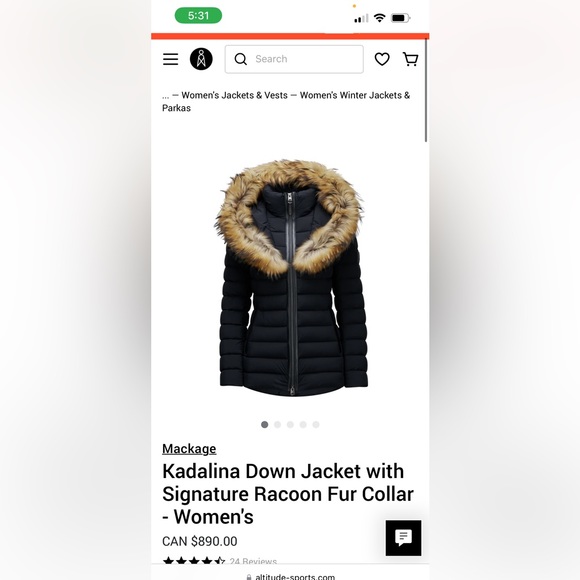 BRAND NEW Mackage Jacket - Picture 5 of 6